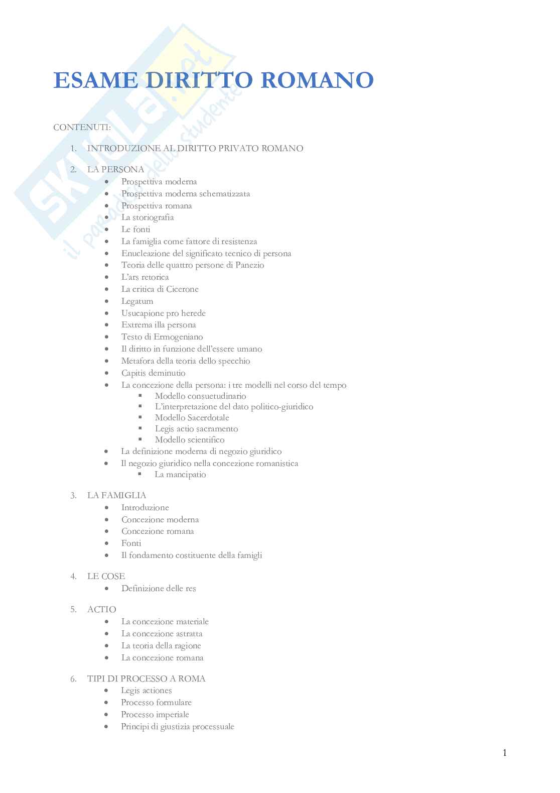 Esame Diritto internazionale Pag. 1