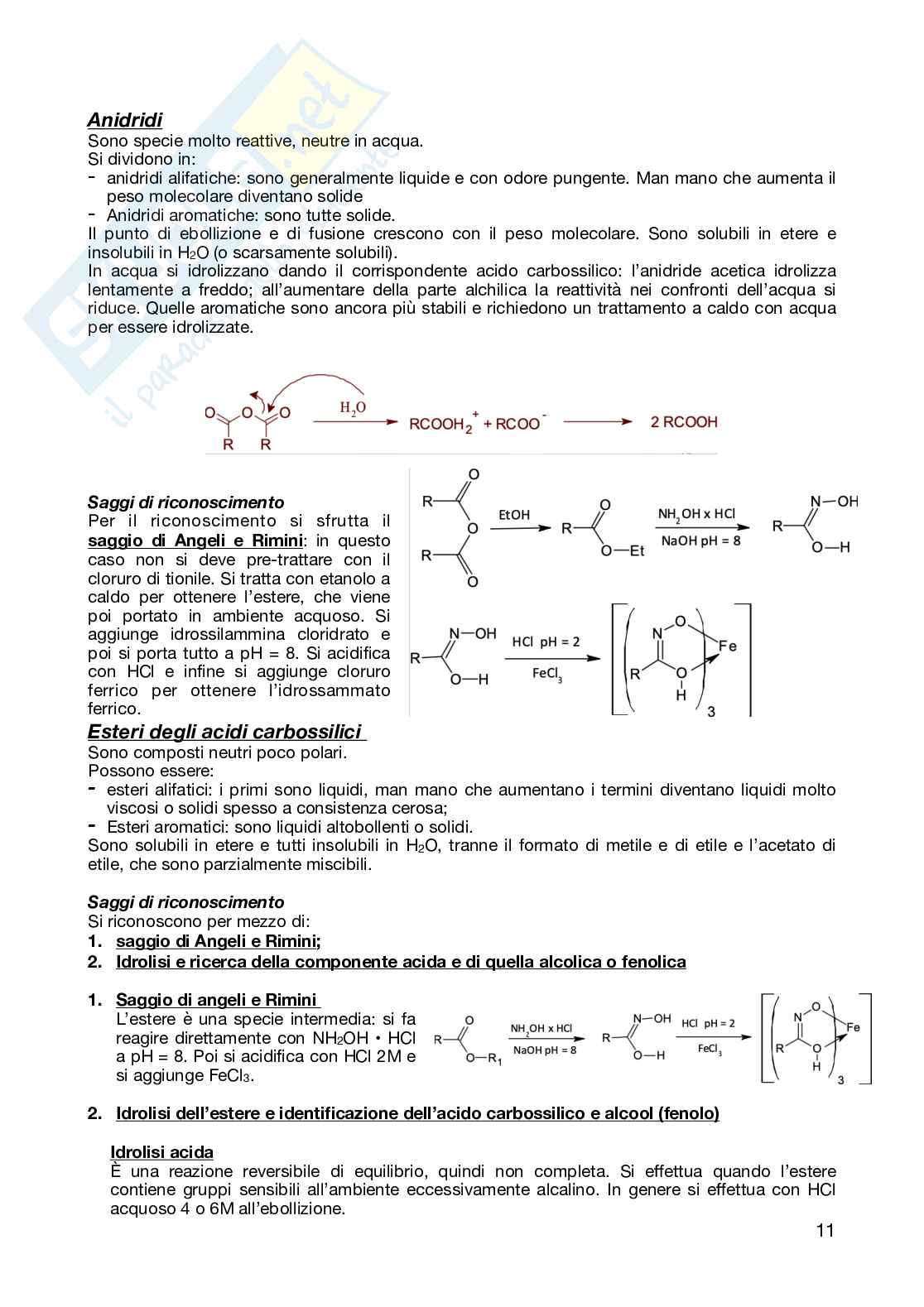 Analisi dei medicinali  Pag. 11