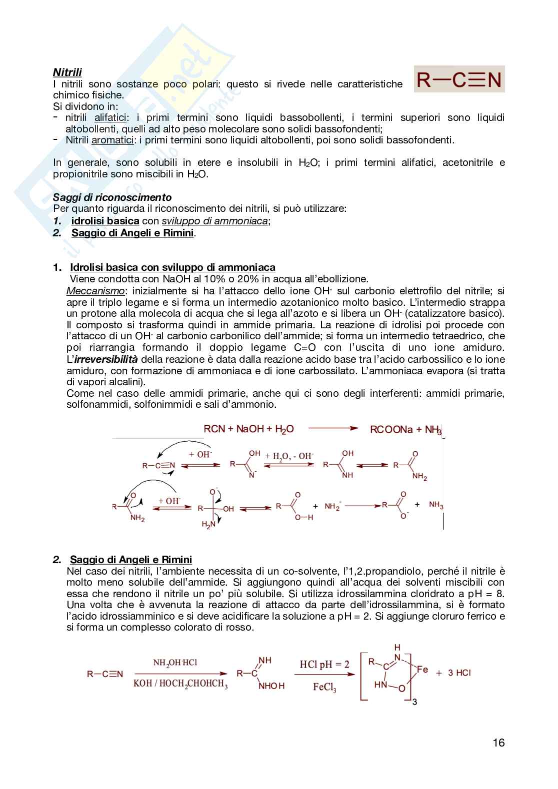 Analisi dei medicinali  Pag. 16