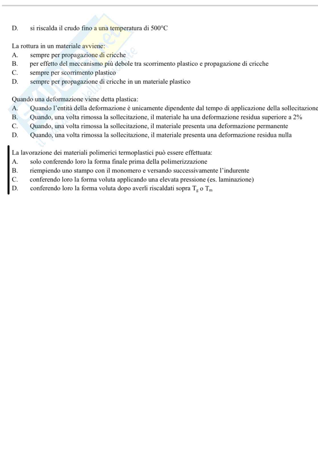 Domande preparazione primo parziale Tecnica delle costruzioni Pag. 21