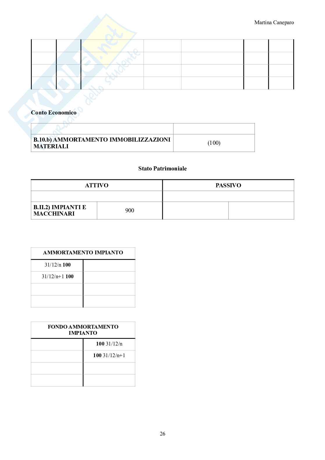 Ragioneria – Parte 2 – Esercizi svolti con scritture in partita doppia Pag. 26