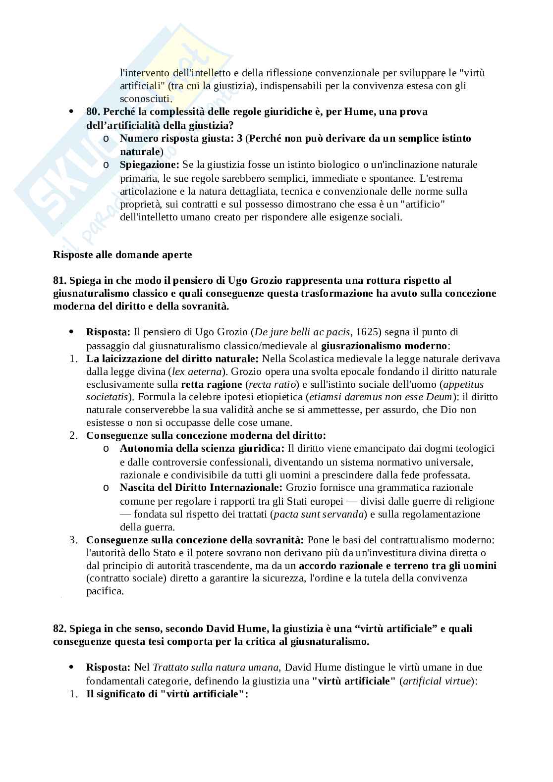 Paniere Filosofia del diritto Pag. 16
