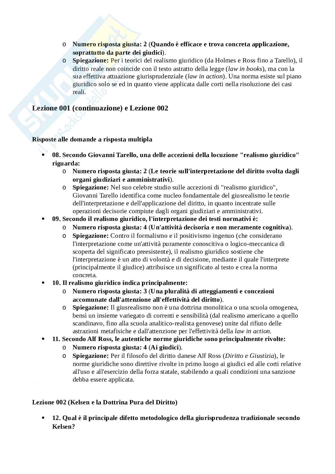 Paniere Filosofia del diritto Pag. 2