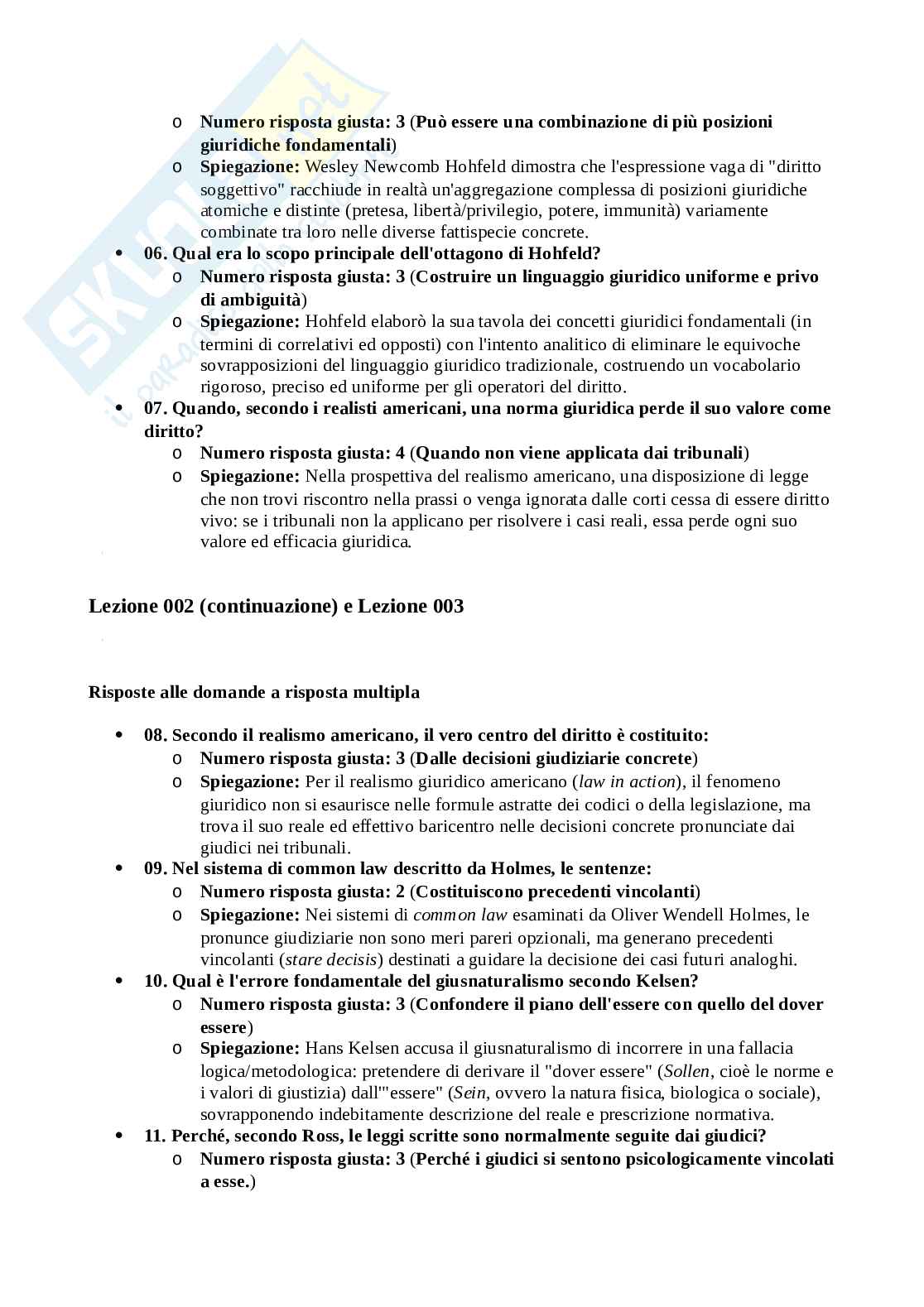 Paniere Filosofia del diritto Pag. 21
