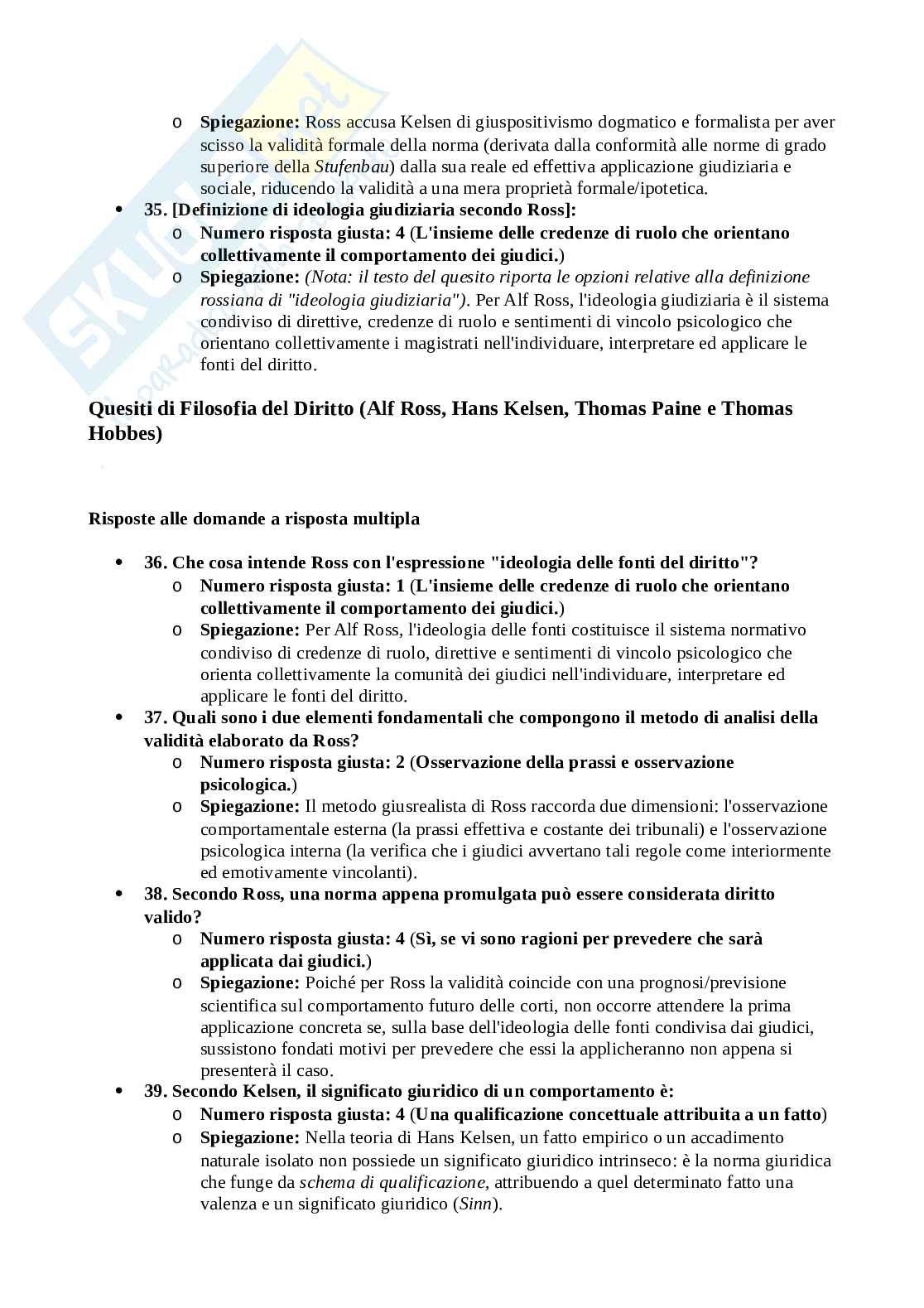 Paniere Filosofia del diritto Pag. 26