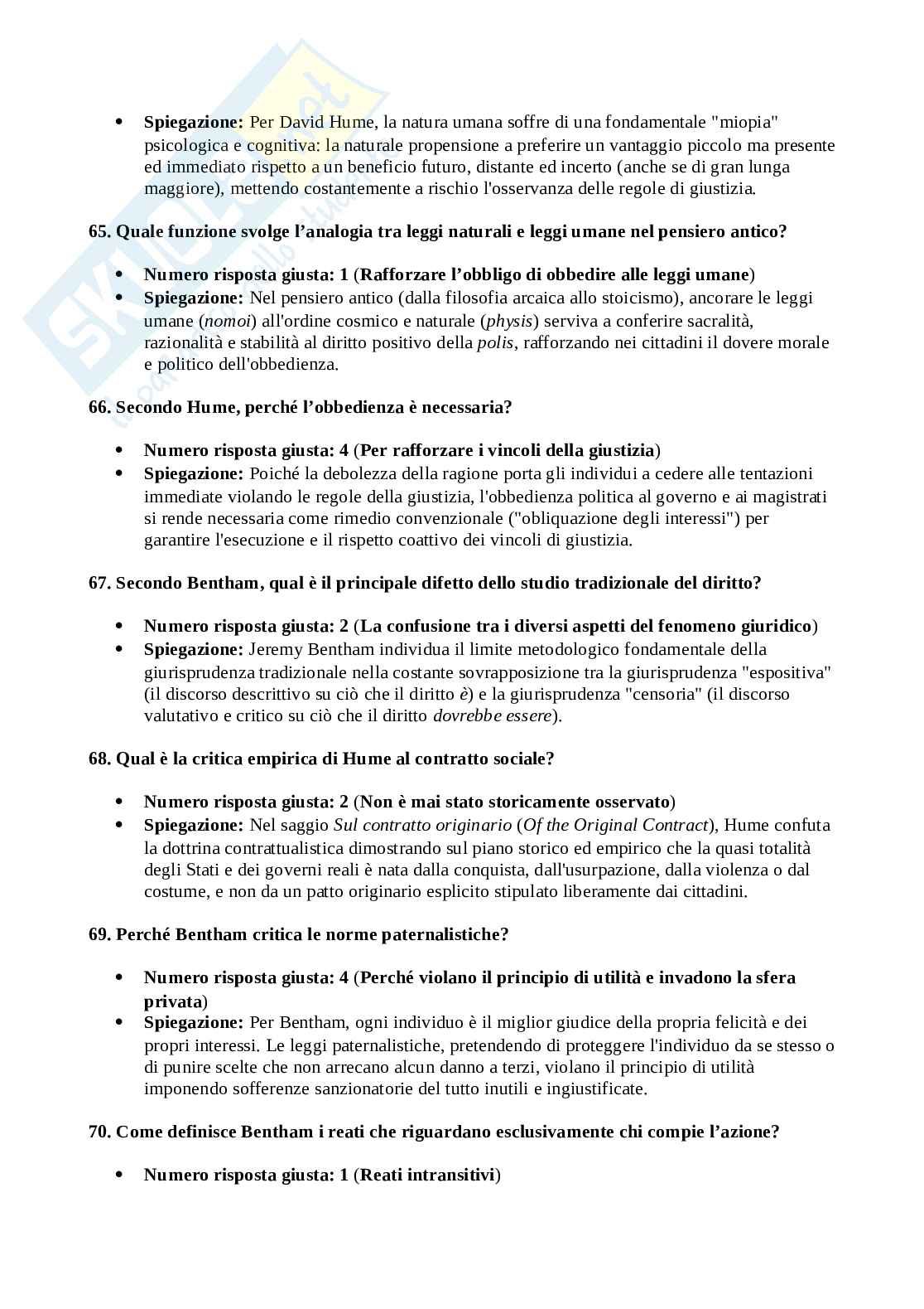 Paniere Filosofia del diritto Pag. 31