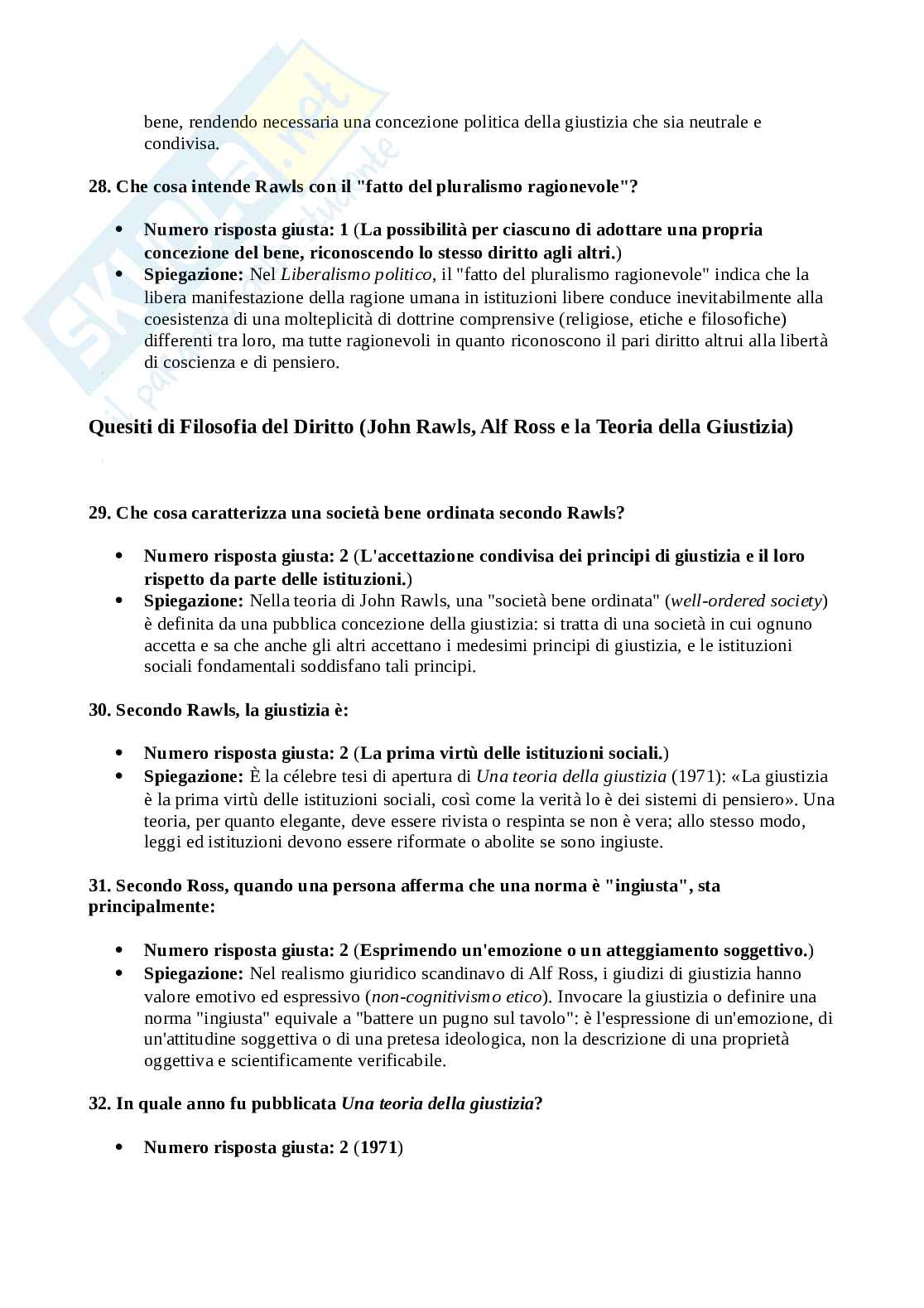 Paniere Filosofia del diritto Pag. 6