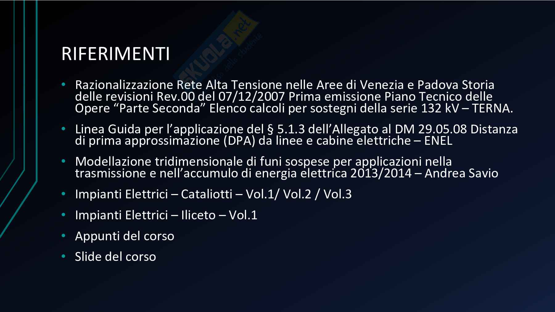 Linea AT progetto Pag. 41