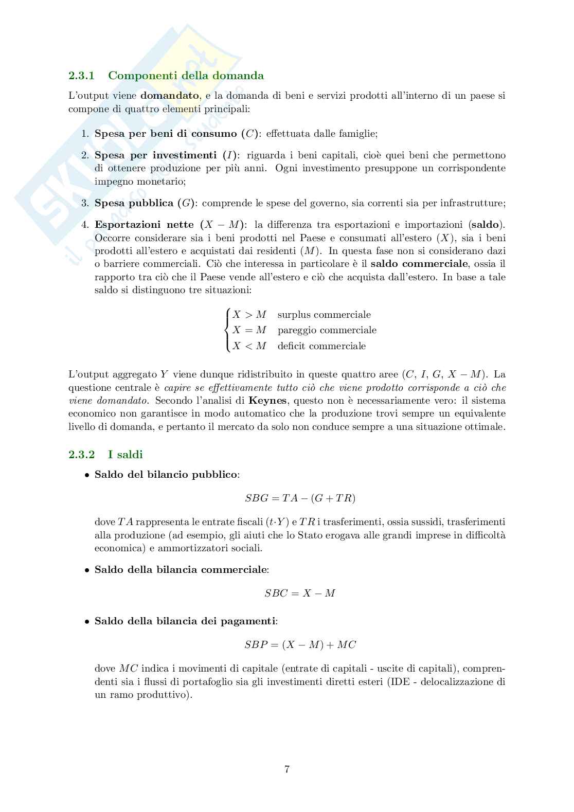Appunti Analisi economica aggragata - modulo 1 Pag. 11
