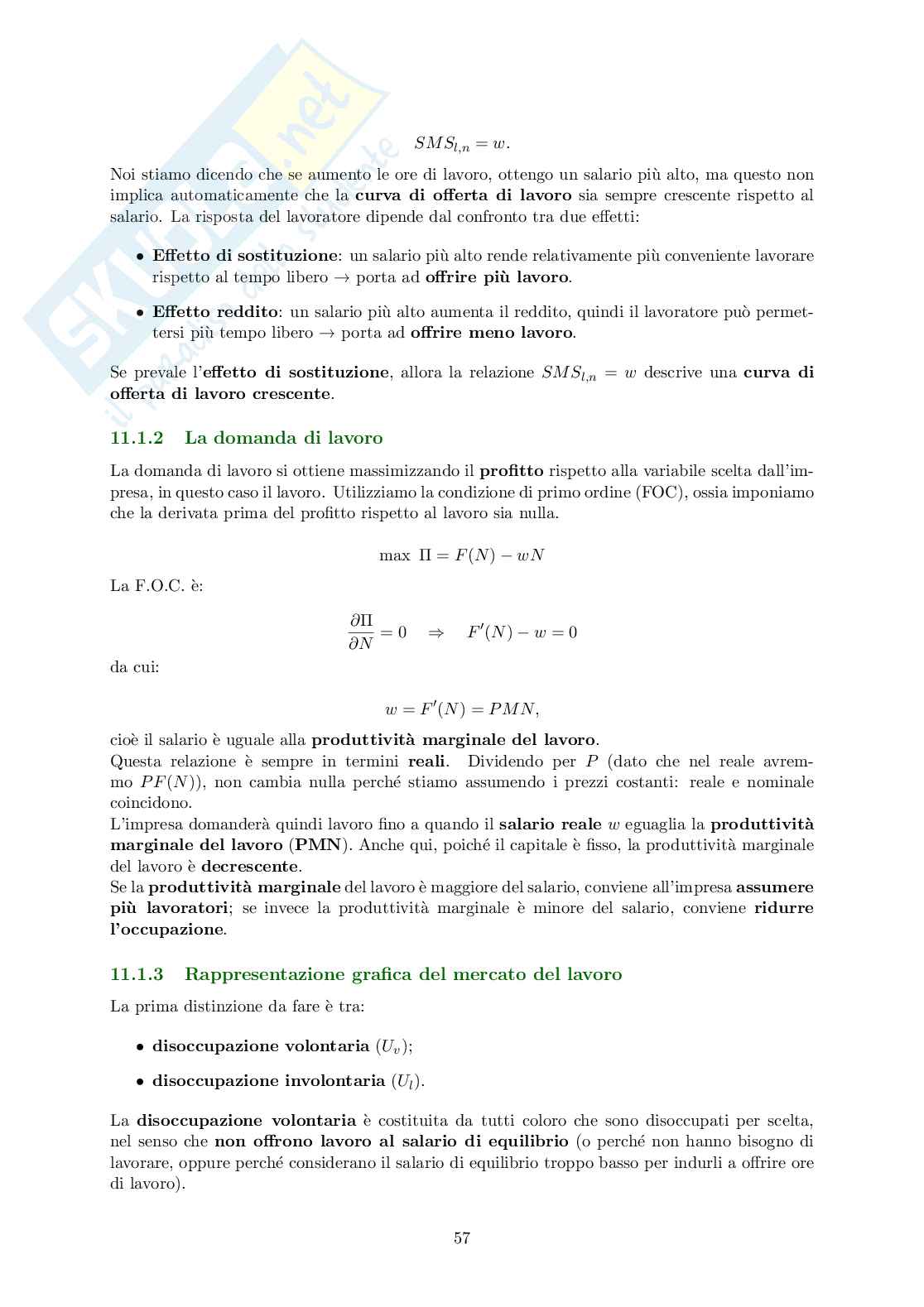 Appunti Analisi economica aggragata - modulo 1 Pag. 61