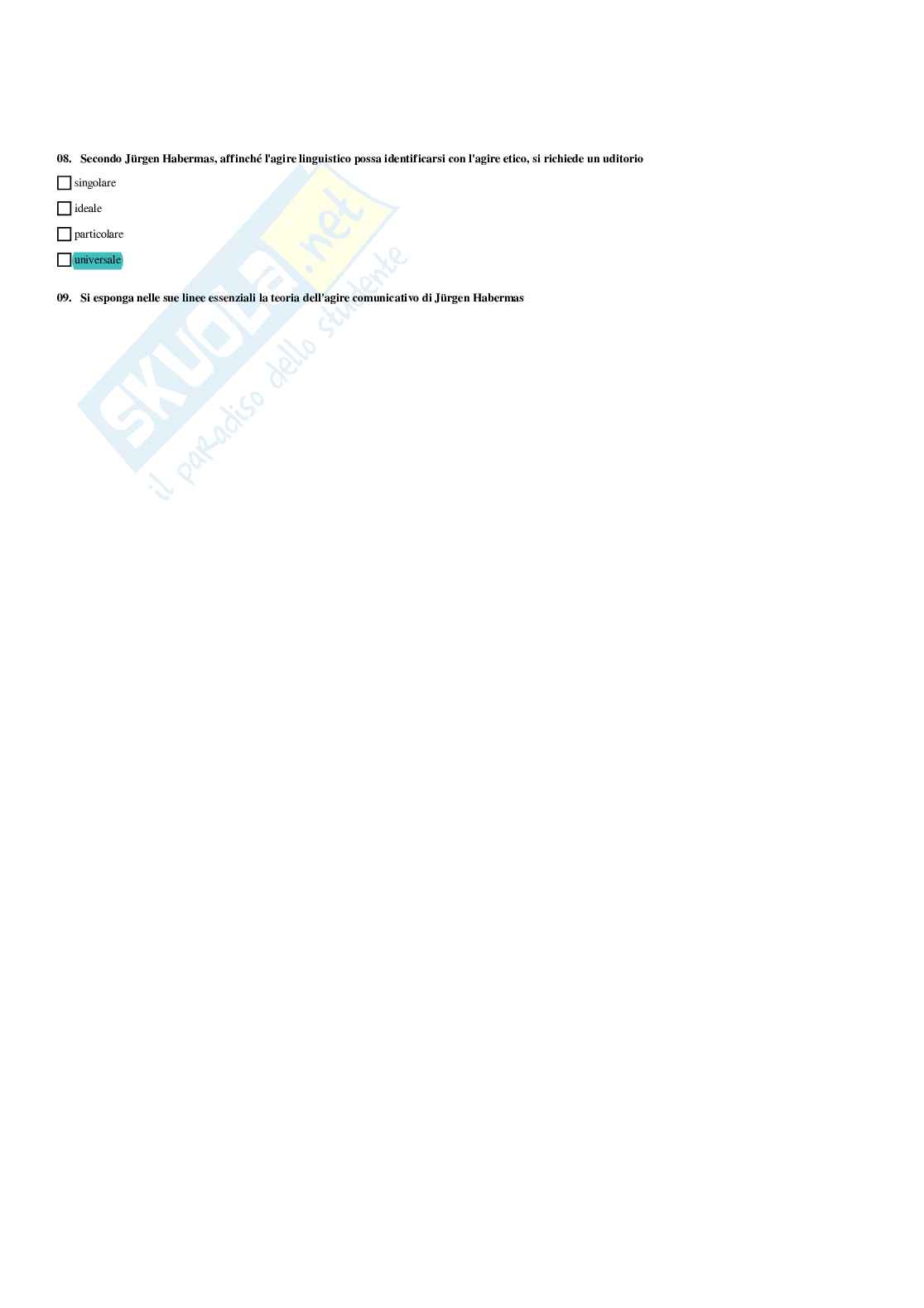 Paniere Etica della comunicazione - Risposte multiple - aggiornato (2026) Pag. 46