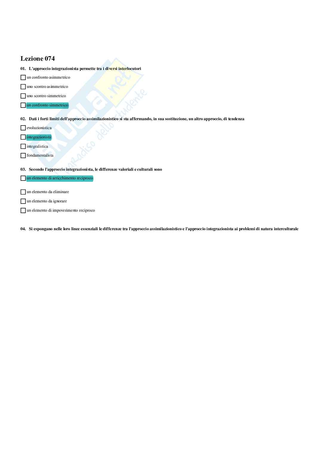 Paniere Etica della comunicazione - Risposte multiple - aggiornato (2026) Pag. 81