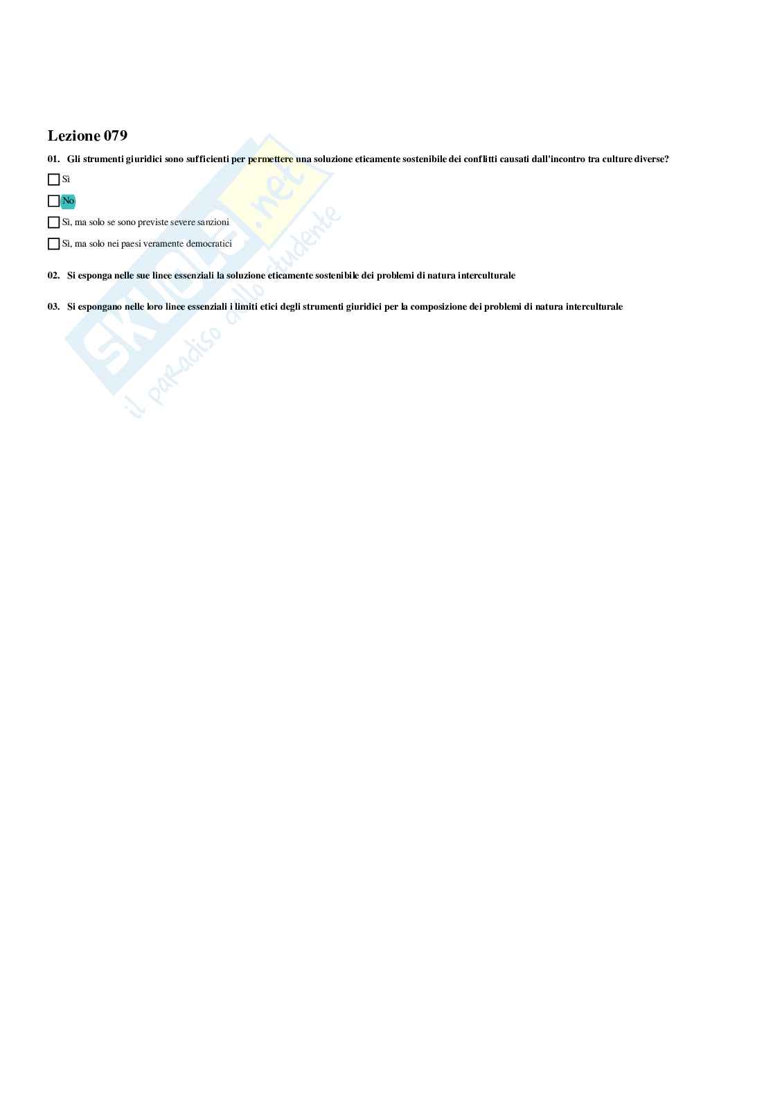 Paniere Etica della comunicazione - Risposte multiple - aggiornato (2026) Pag. 86