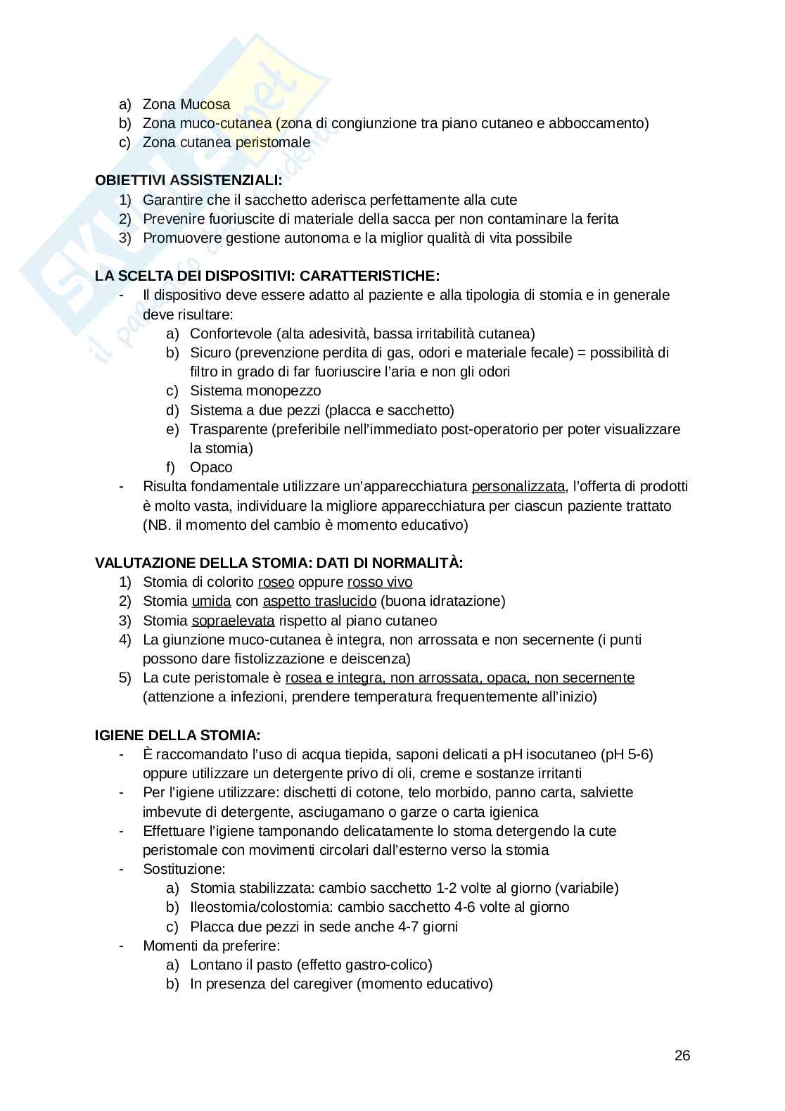 Appunti completi Infermieristica clinica chirurgica Pag. 26