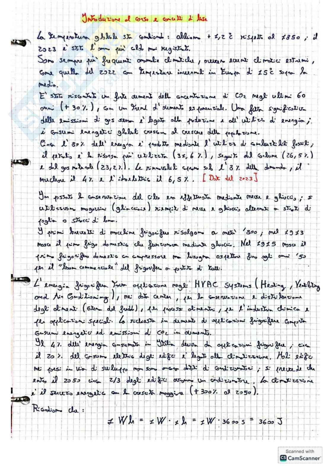 Appunti di Tecnica del freddo m Pag. 1