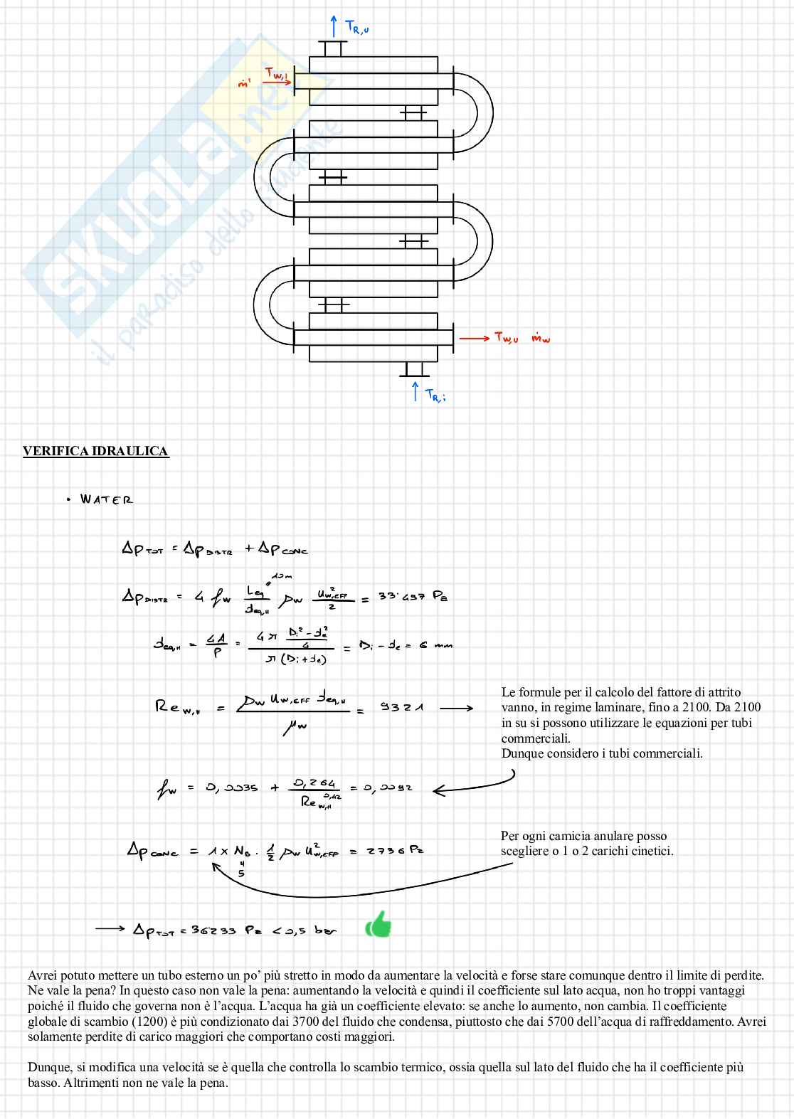Termodinamica applicata - Scambiatori di calore, teoria+Esercizi Pag. 56