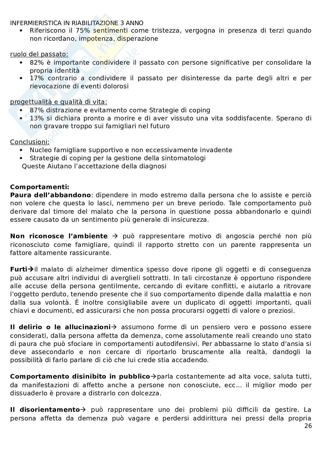 Infermieristica in riabilitazione  Pag. 26