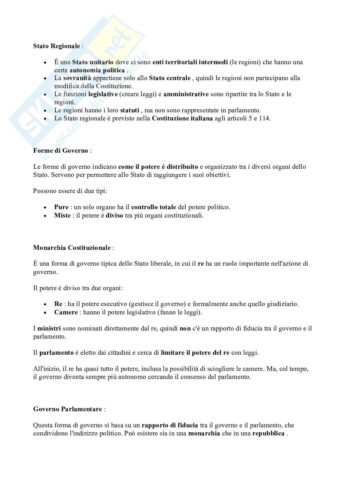 Diritto costituzionale Pag. 6