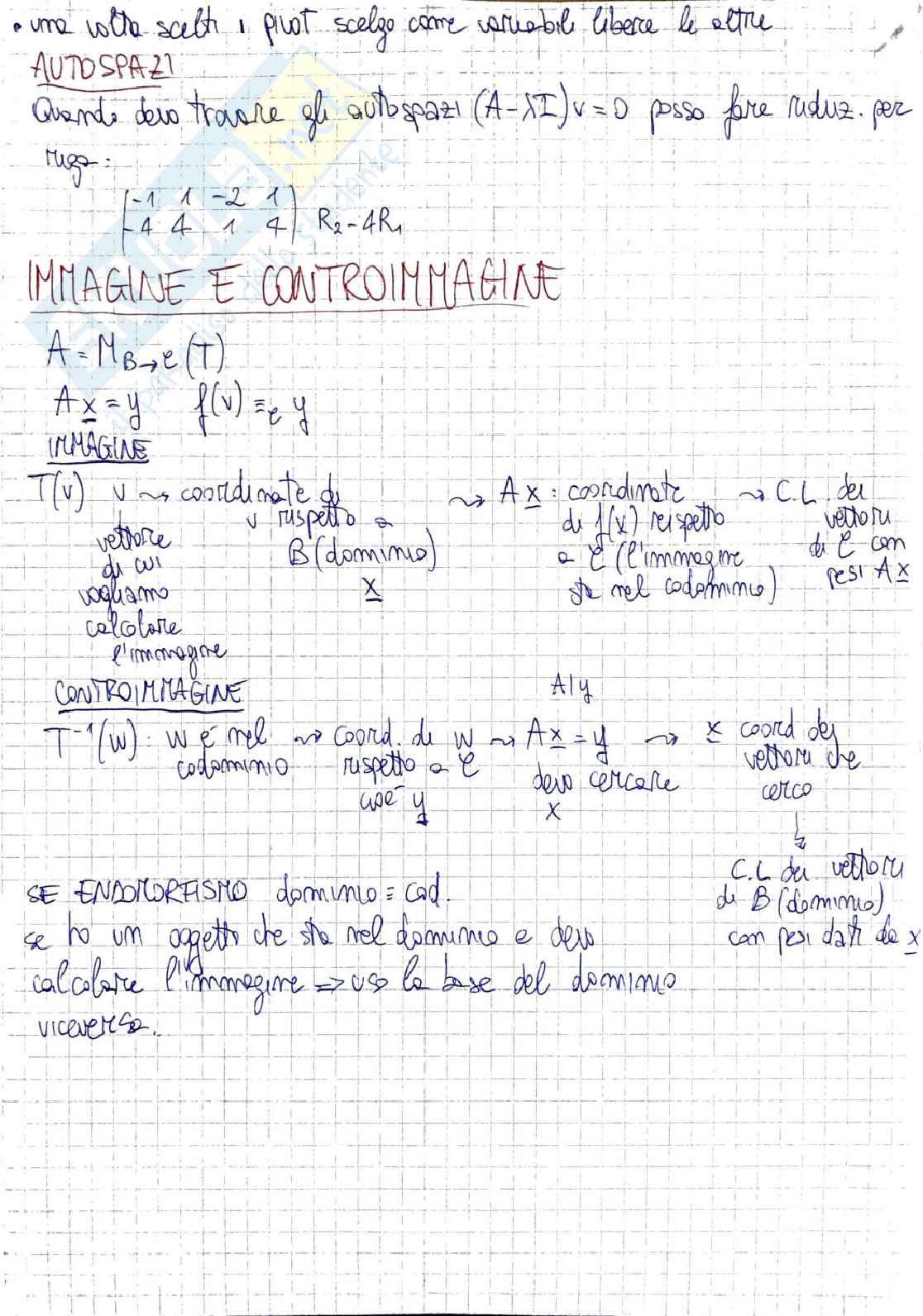 Prove svolte esami di Geometria e algebra T Pag. 81