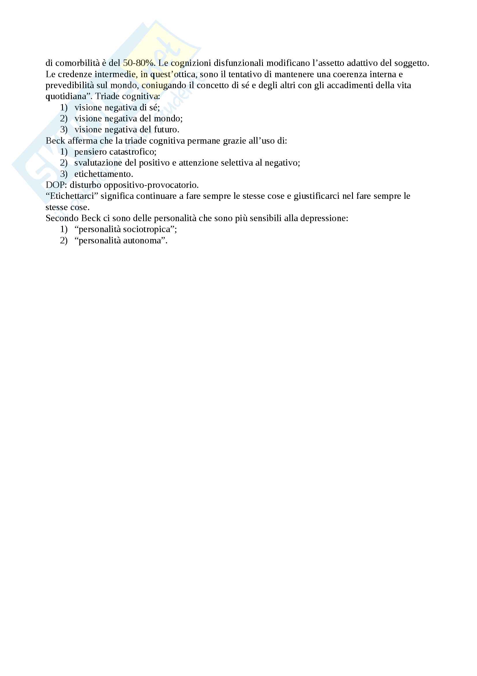 Psicodiagnostica dell'età evolutiva, appunti Pag. 11
