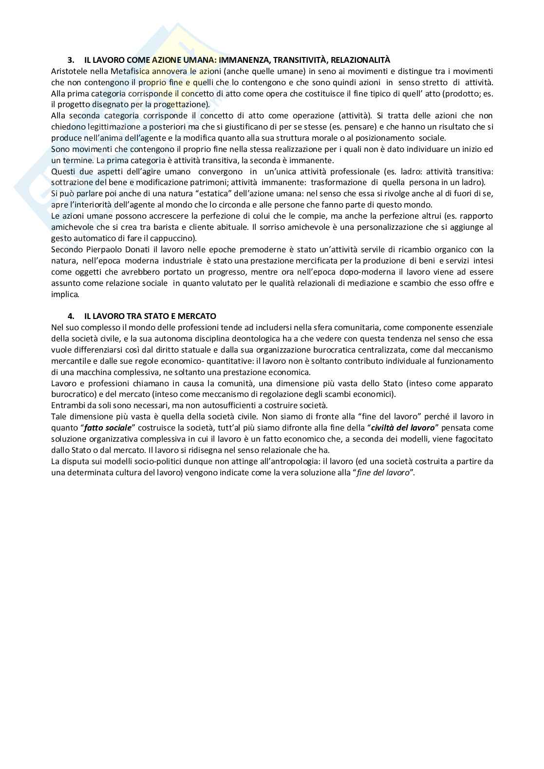 Appunti esame di Etica e deontologia professionale Pag. 2