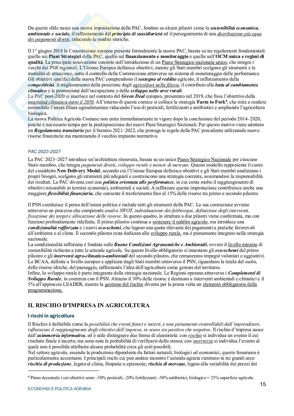 Appunti Economia e politica agraria Pag. 16