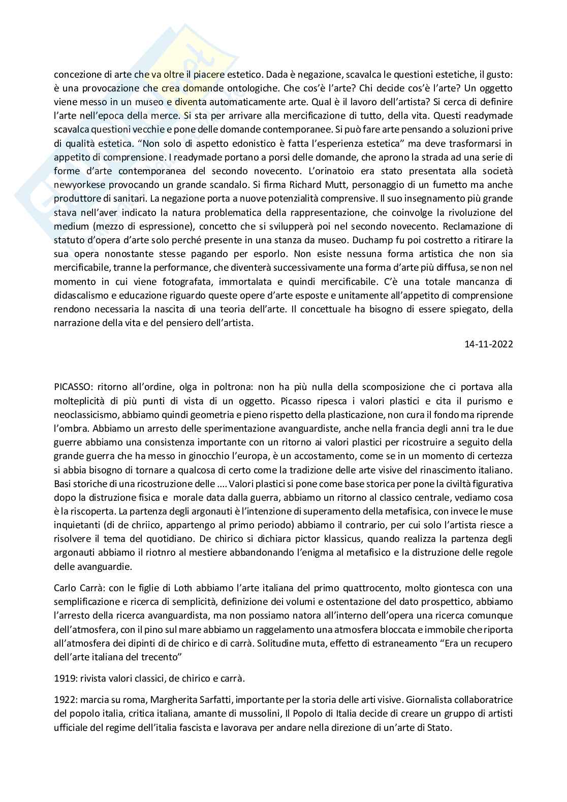 Appunti di Arte contemporanea Pag. 26