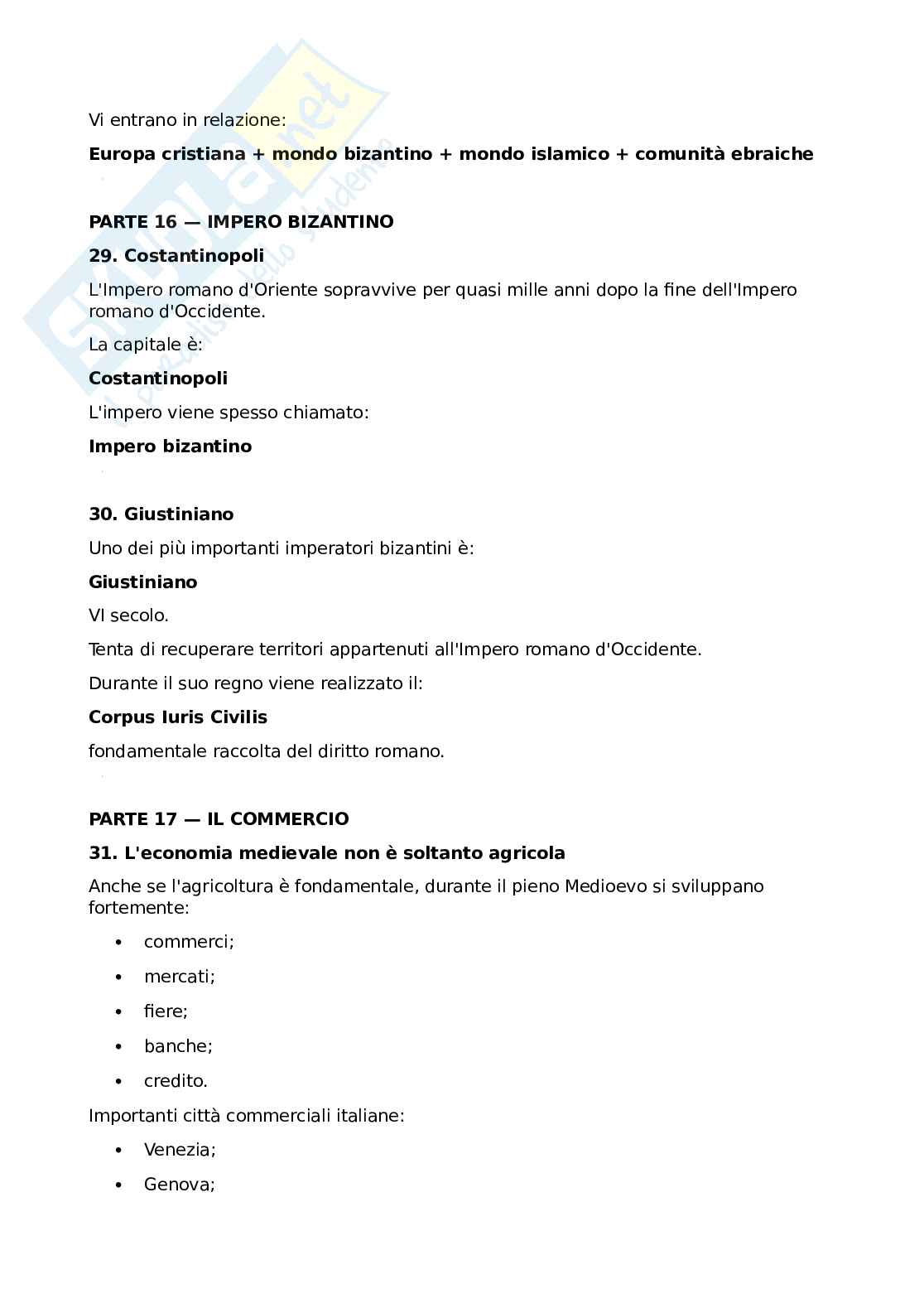 Appunti di Storia medievale Pag. 11
