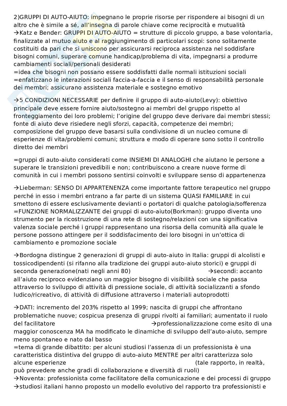 Riassunto esame Empowerment di Comunità e Metodi qualitativi di ricerca, prof Meringolo, libro consigliato Psicologia di comunità. Prospettive, idee, metodi, Zani Pag. 61