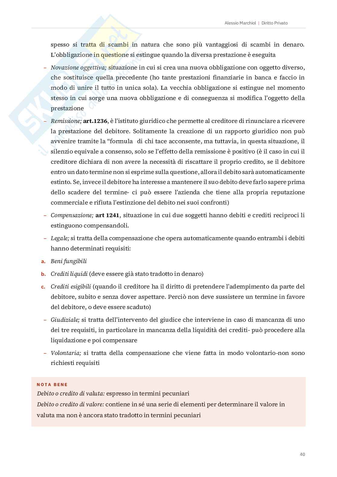 Diritto privato Pag. 41