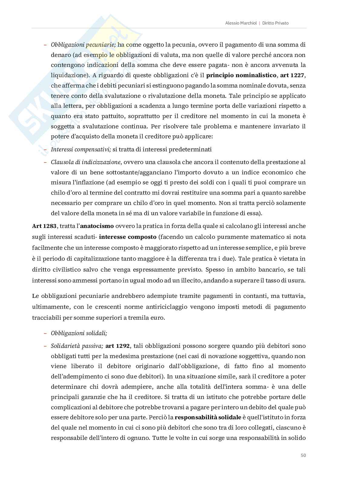 Diritto privato Pag. 51