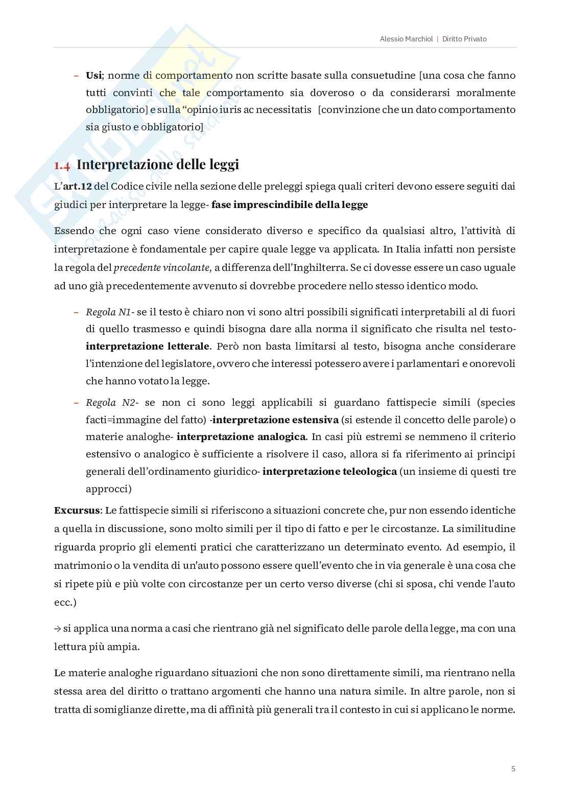 Diritto privato Pag. 6