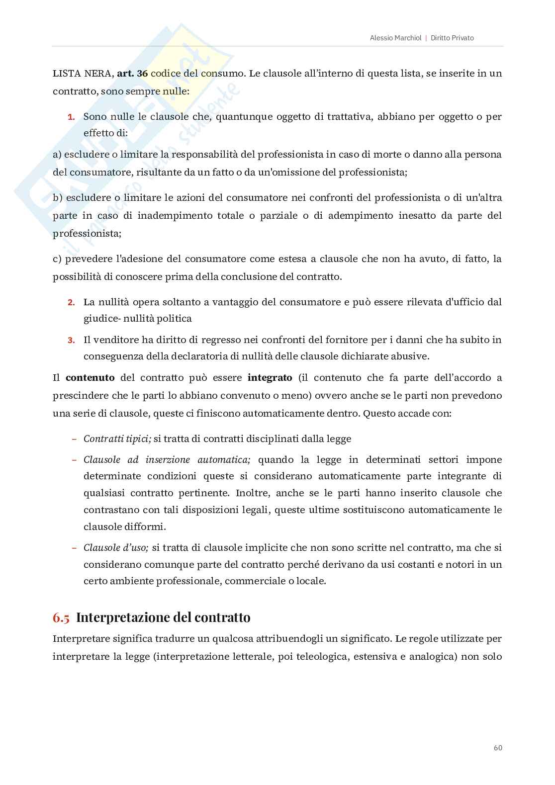 Diritto privato Pag. 61