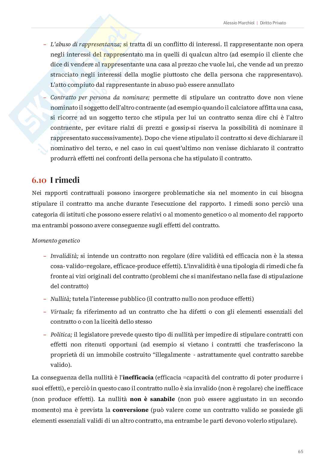 Diritto privato Pag. 66