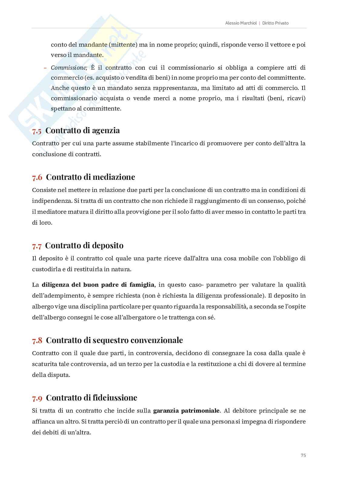 Diritto privato Pag. 76