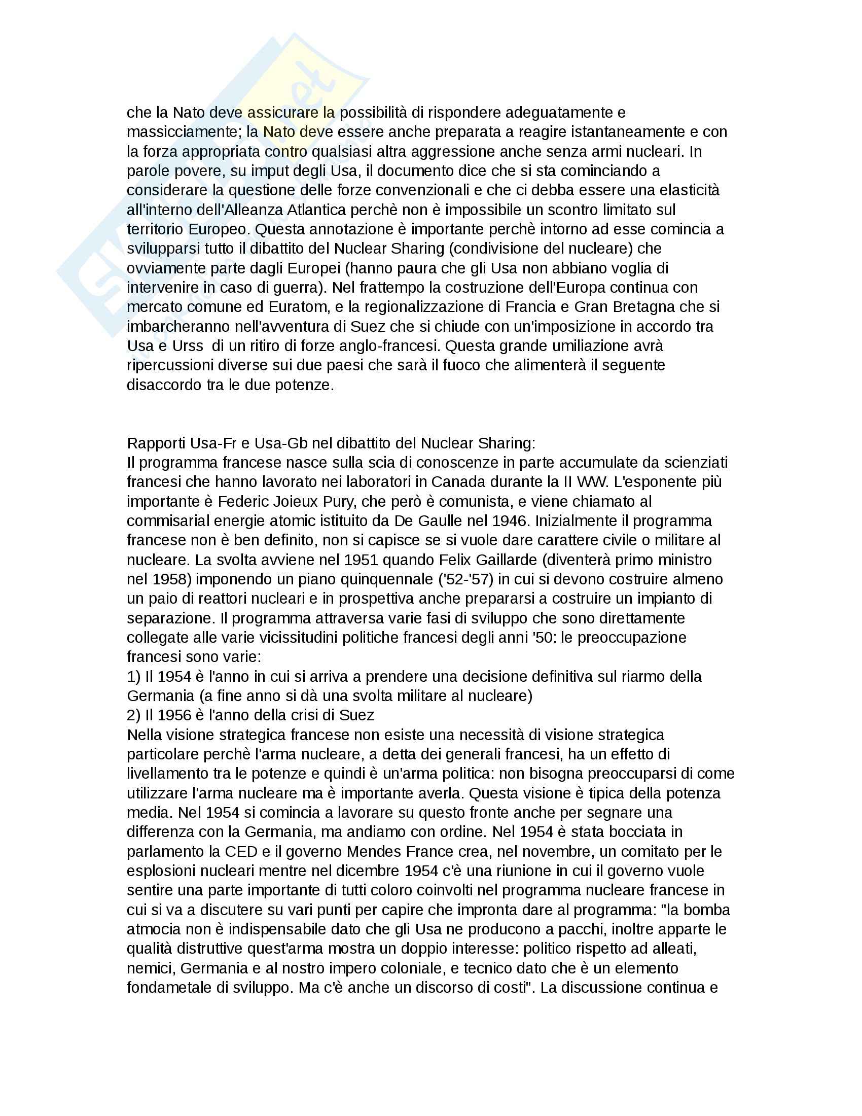 Appunti potere nucleare nel sistema internazionale Pag. 26