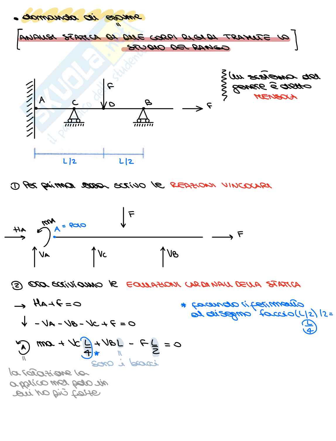 Appunti teorici esame orale di Statica Pag. 41