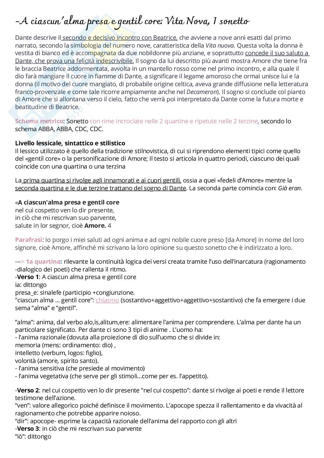Letteratura italiana  Pag. 11