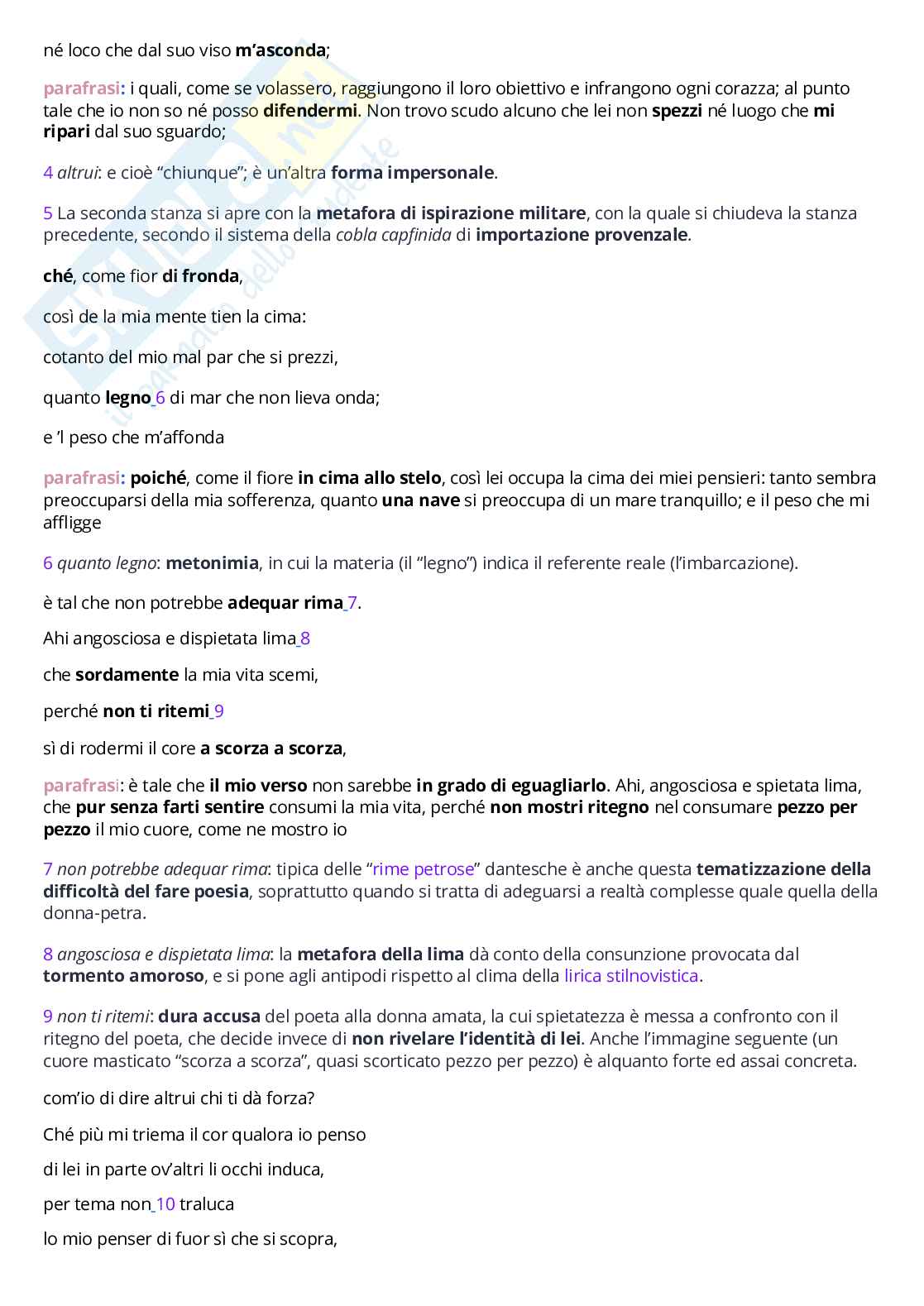 Letteratura italiana  Pag. 21