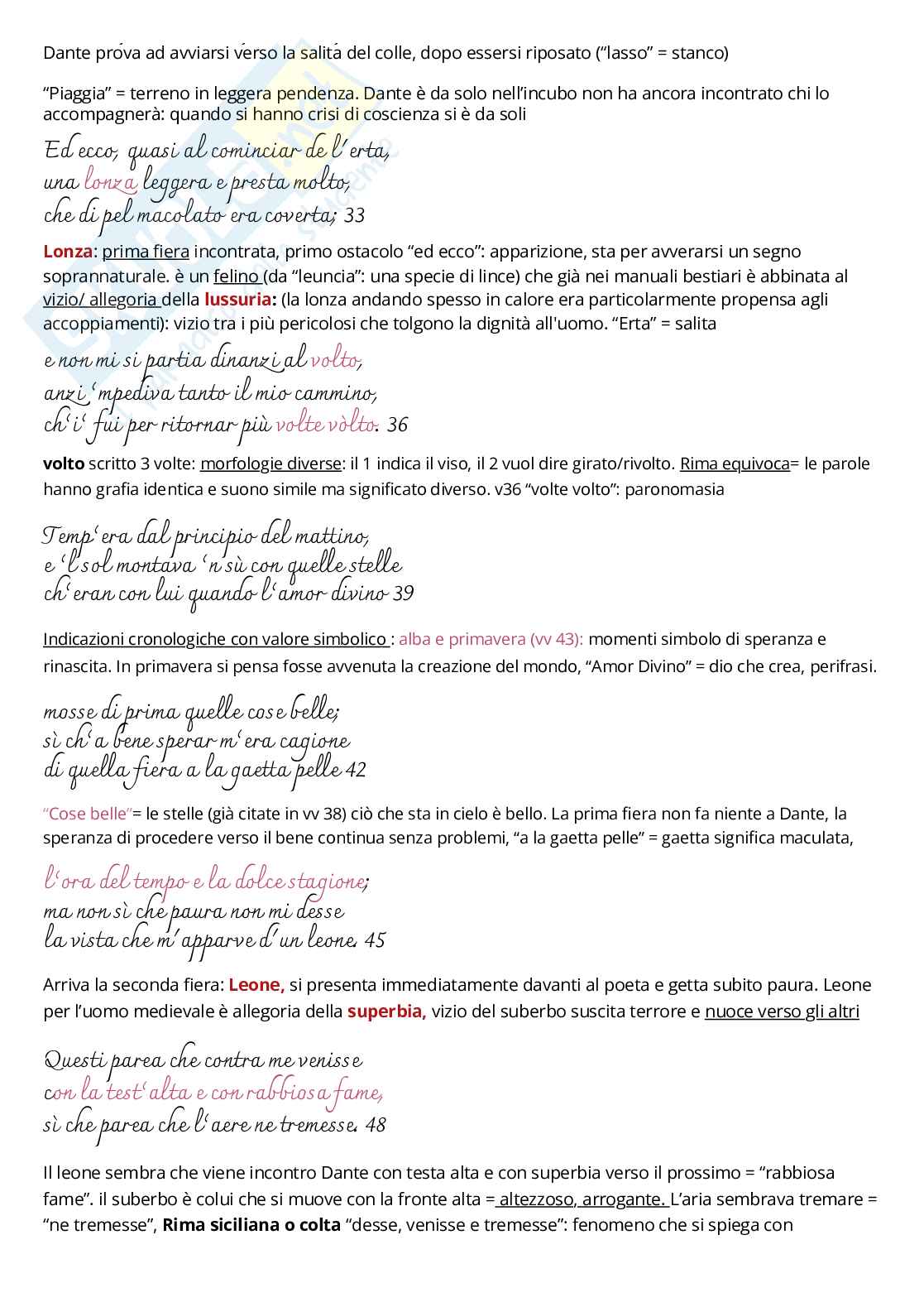 Letteratura italiana  Pag. 31