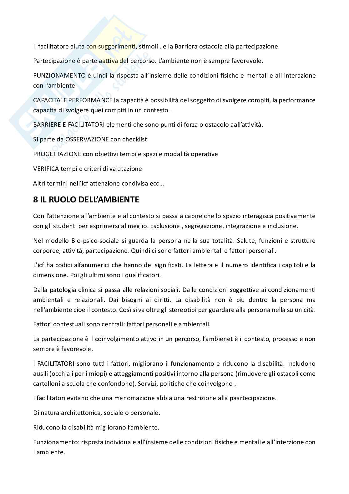 Appunti Progettazione e valutazione dei sistemi educativi e formativi Pag. 11