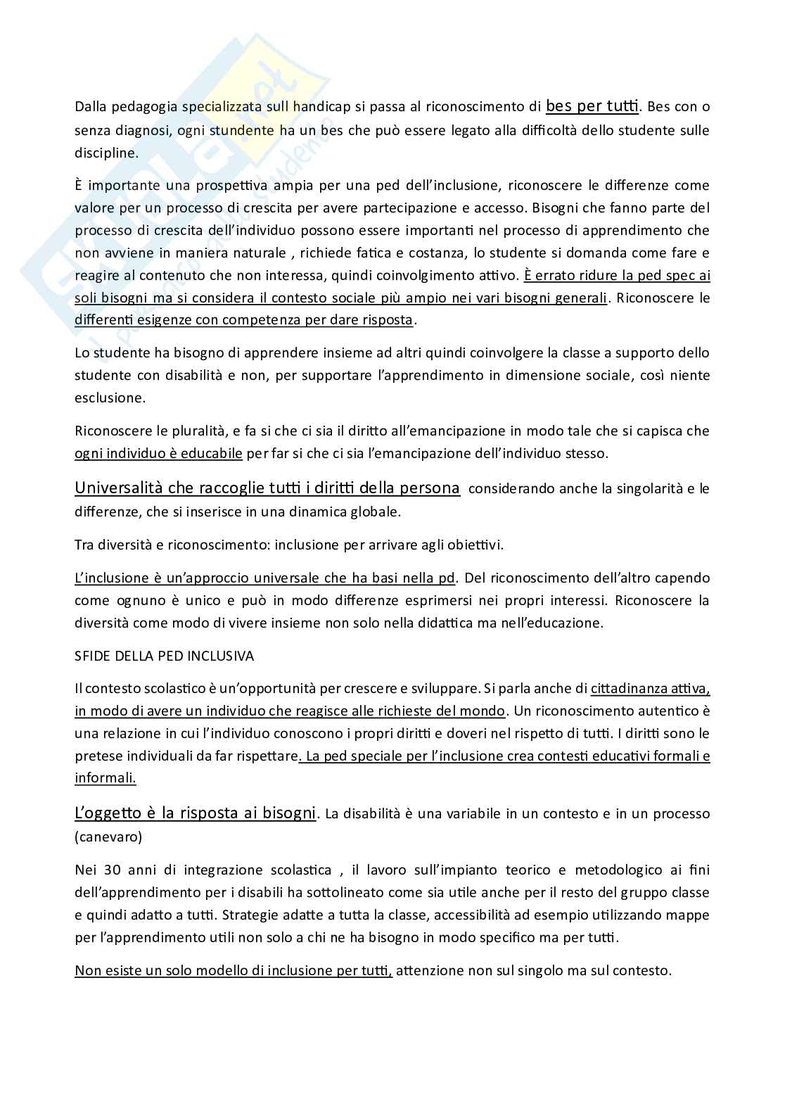 Appunti Progettazione e valutazione dei sistemi educativi e formativi Pag. 2
