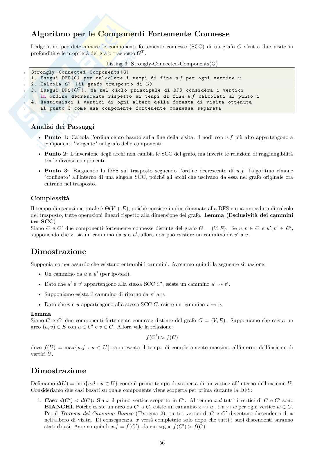 Appunti Algoritmi e strutture dati Pag. 56