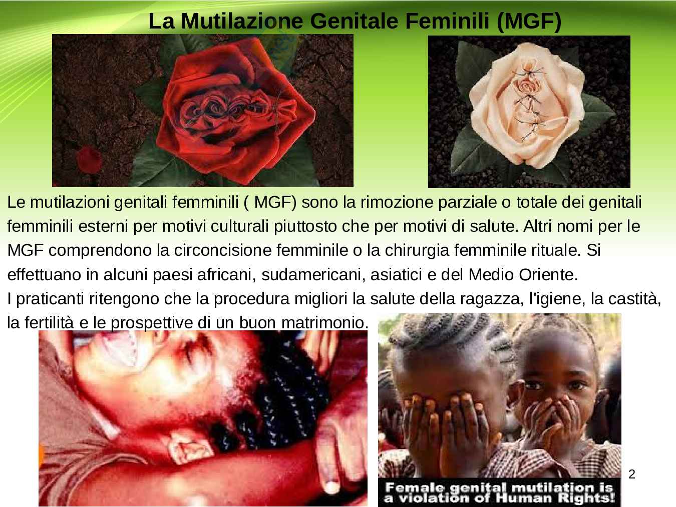 Mutilazioni genitali femminili tesina Pag. 2