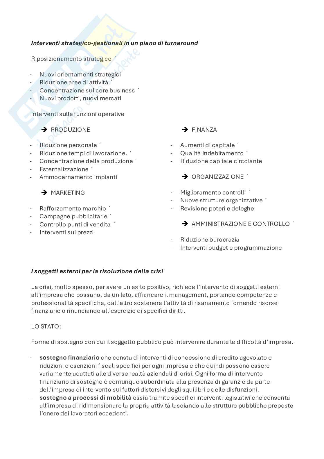 Appunti di Management strategico e decision making Pag. 41