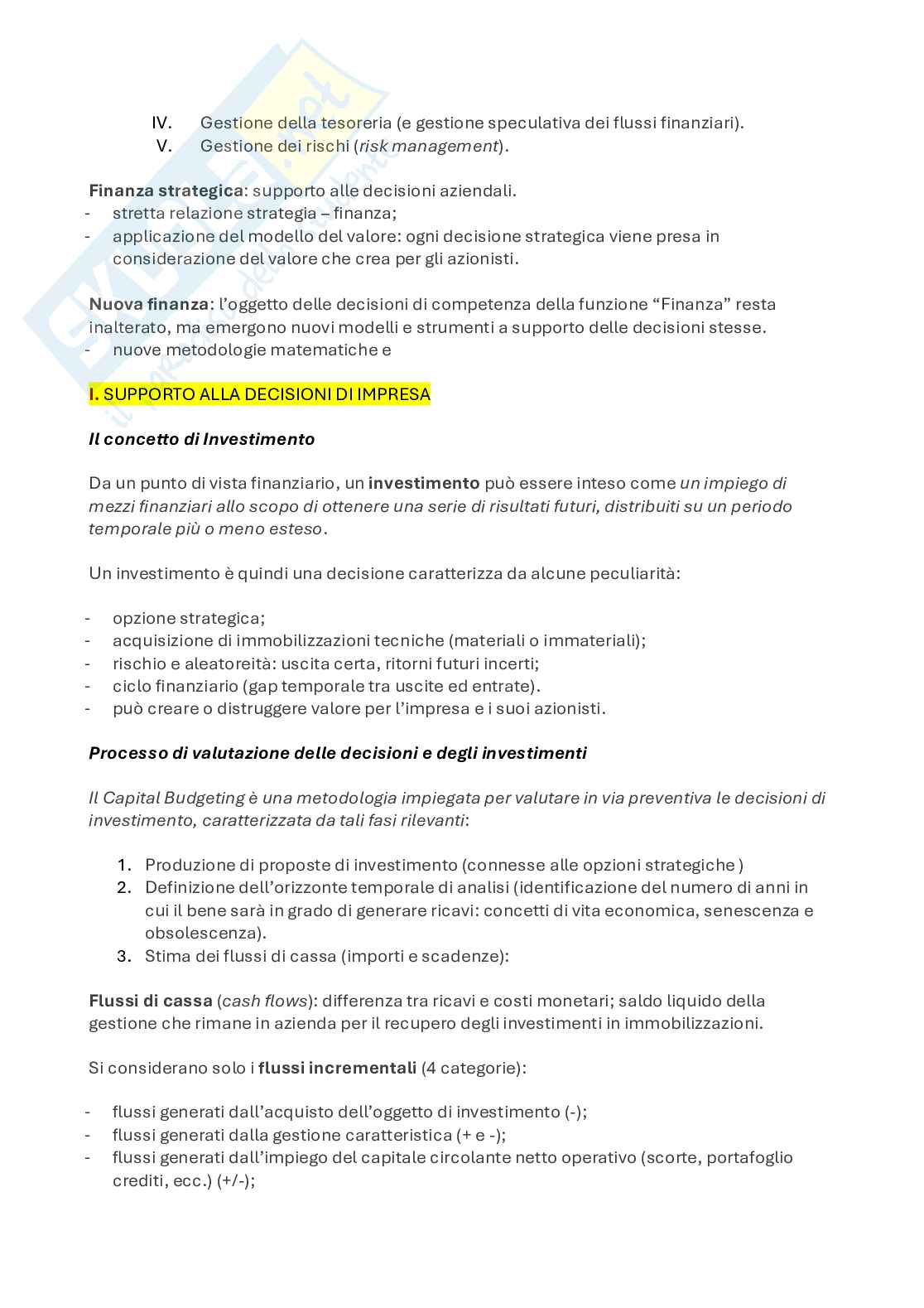 Appunti di Management strategico e decision making Pag. 56