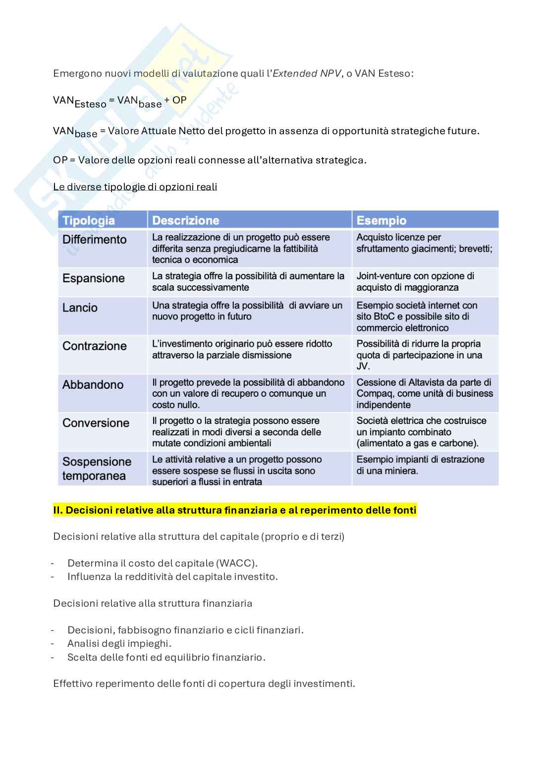 Appunti di Management strategico e decision making Pag. 61