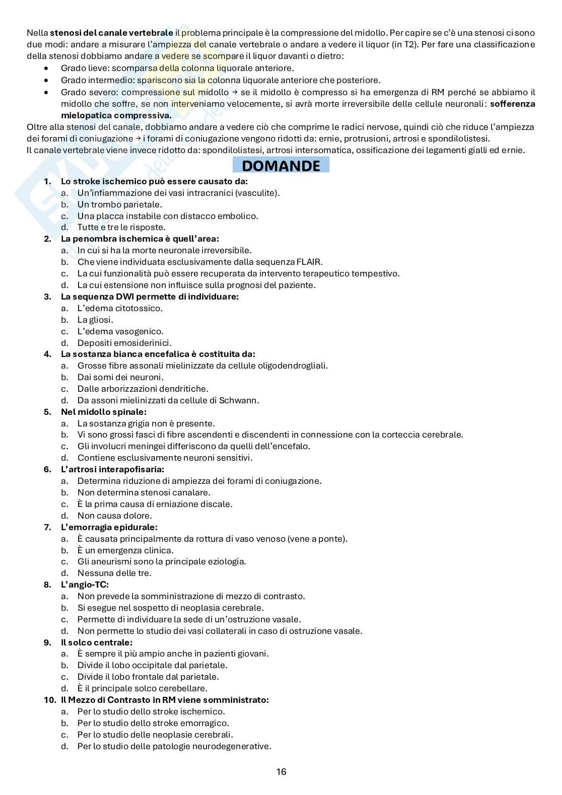 Appunti di Diagnostica per immagini Pag. 16