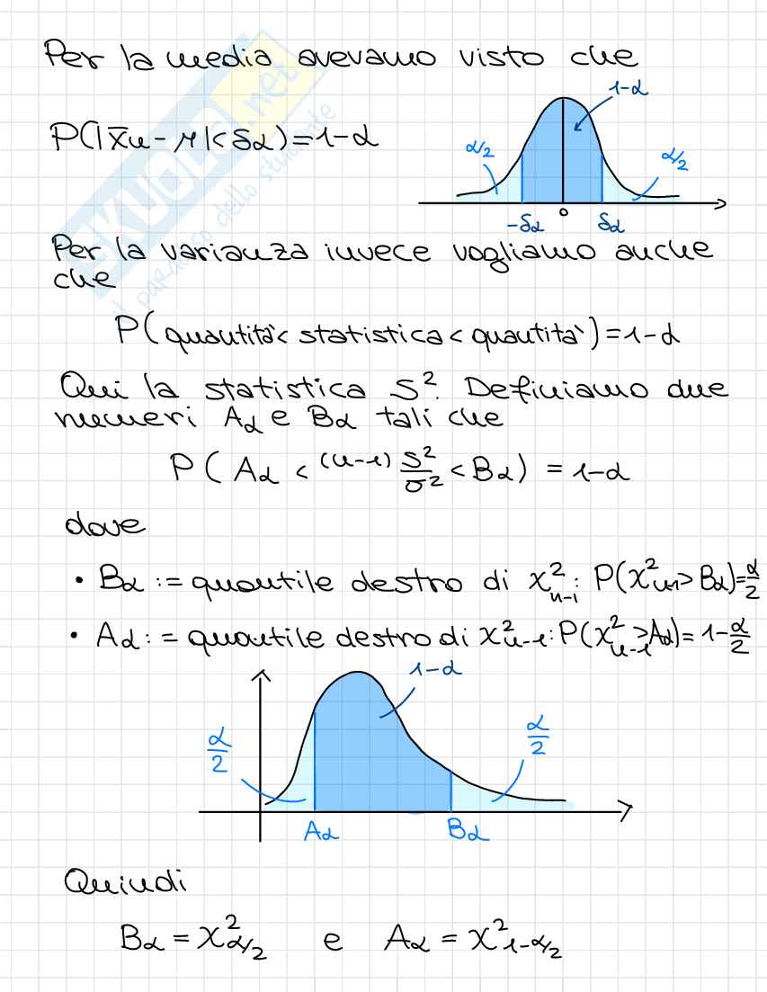 Appunti completi Probabilità e statistica (Terza parte) Pag. 36