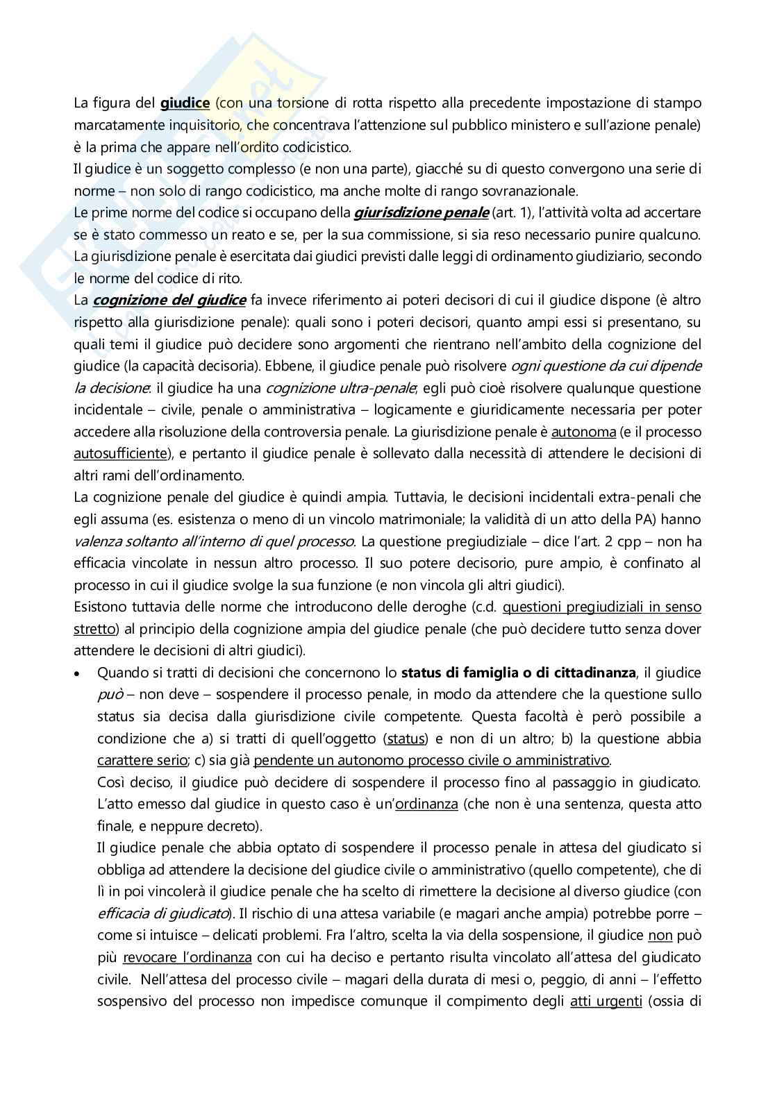 Riassunto esame Procedura Penale, Prof. Di Paolo Gabriella, libro consigliato Compendio di procedura penale, Conso Grevi Pag. 11